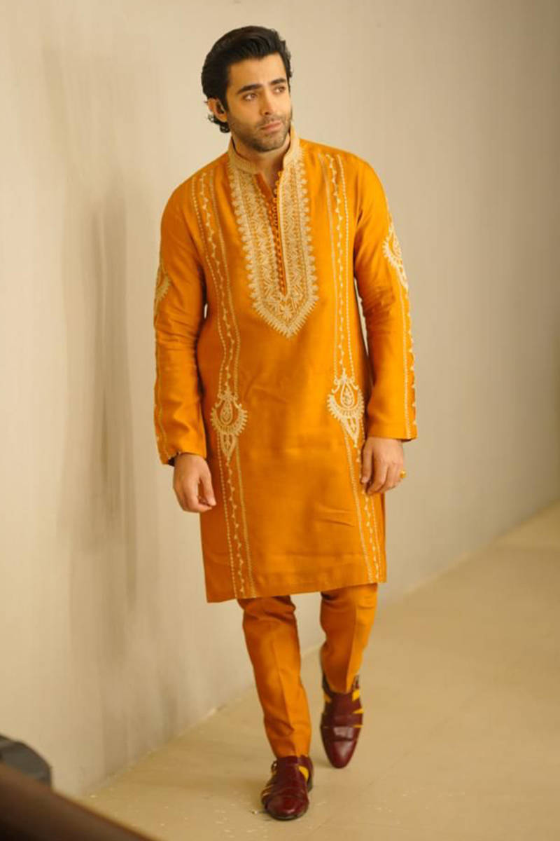 Picture of Marigold kurta and pants